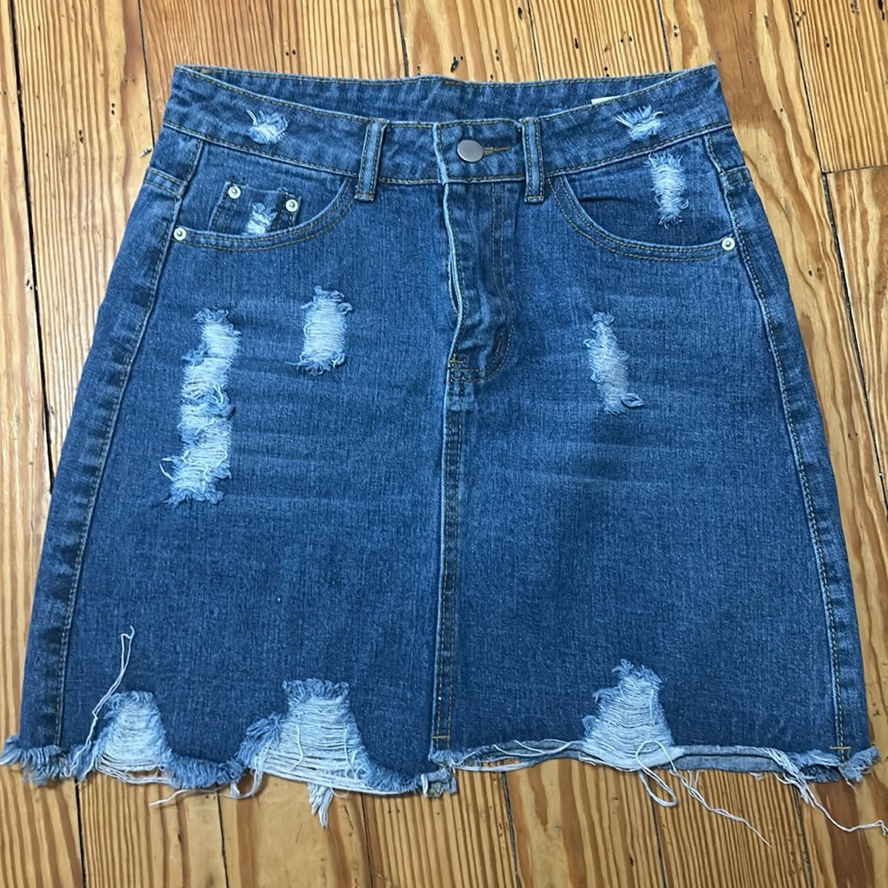 Jean skirt